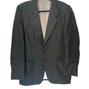 The Robert Wagner Collection By Raffinati Formal 1 Button Blazer Mens 40L Pocket